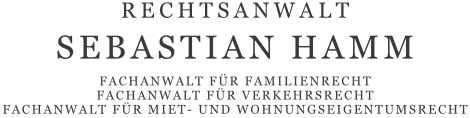 Rechtsanwalt Sebastian Hamm